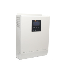 Inversor de alta frequência de 2kva construído em 50a regulador de carga PWM Hot Sale Pure Sine onda do inversor solar híbrido da grade